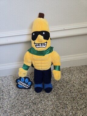 SAVANNAH BANANAS Mascot "Split" Plush Stuffed Animal New with tags